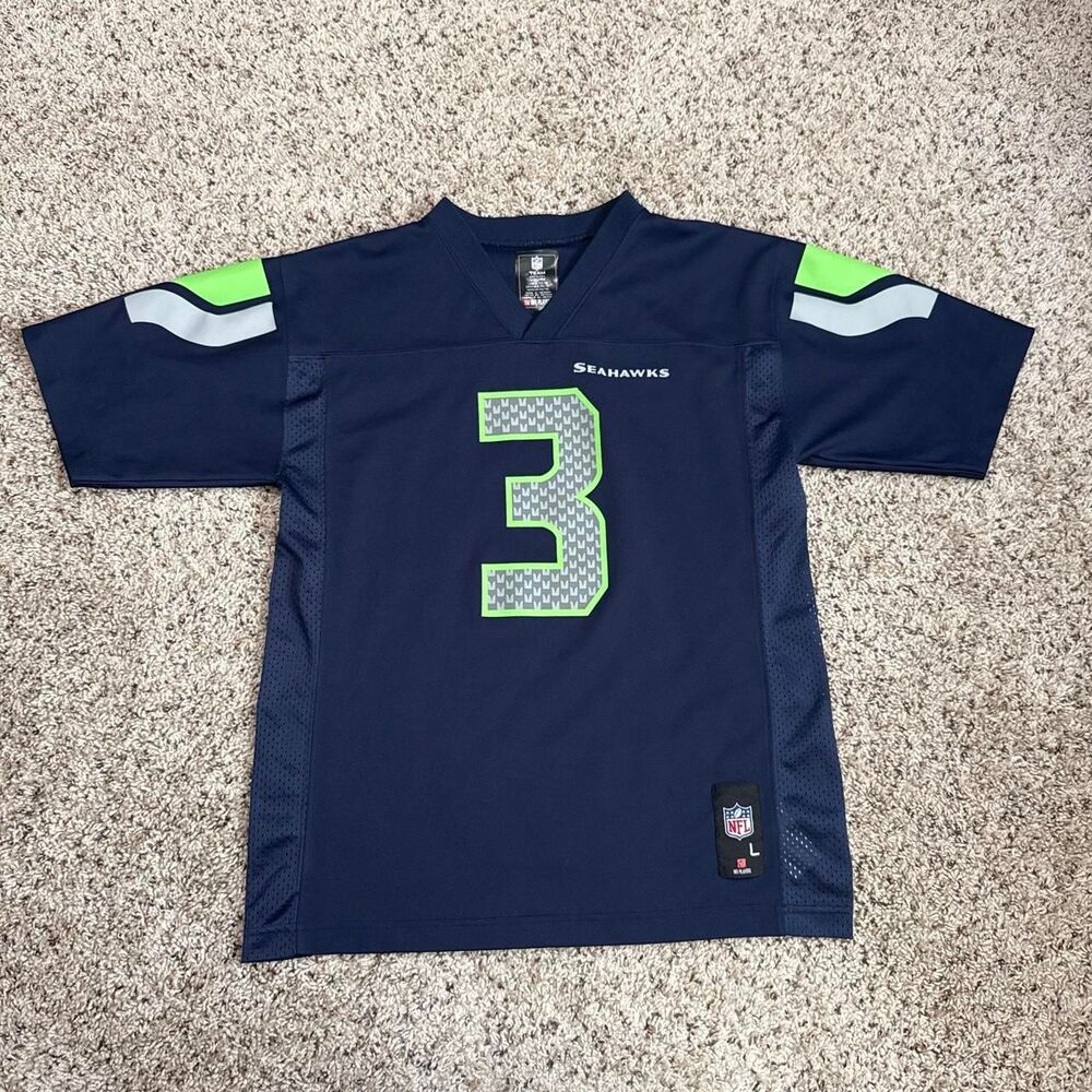 Nfl Men's Navy and Blue Top